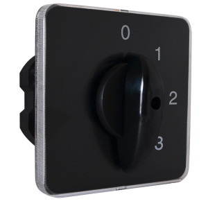 Перемикач пакетний типу ПКП Е9 50А/2.841 (0-1-2-3 вибір фази)