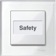 Клавіша  з полем для підпису,полярно  білий, Merten System M Schneider Electric MTN432319