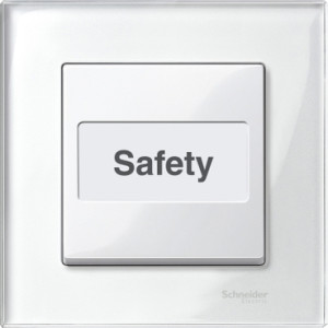 Клавіша  з полем для підпису,полярно  білий, Merten System M Schneider Electric MTN432319