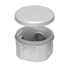 Розподільча коробка 80×40 PLANK Electrotechnic IB004 IP55 сіра (PLK6404650)