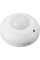 Датчик руху інфрачервоний стельовий e.sensor.pir.07.white(білий), 360°, IP20