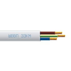 Провід ШВВП 3х1,5 Білий 705863 ЗЗКМ