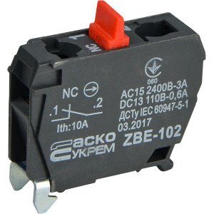 Контакт до постів керування XAL-D ZBE-102 N/C