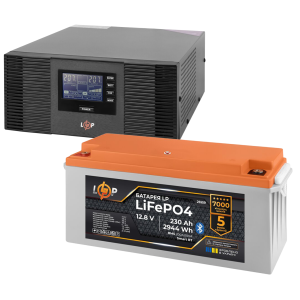 КРЖ LogicPower B1500 + літієва (LiFePO4) батарея 2944 Ватт (3406+25559 230 Ah)