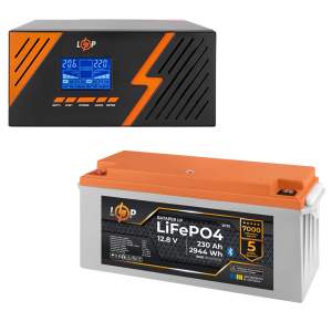 КРЖ LogicPower B1500 + літієва (LiFePO4) батарея 2944 Ватт (22754+31170 230 Ah)
