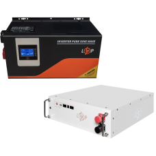 КРЖ LogicPower W3000 + літієва (LiFePO4) батарея 5120 Вт (22892+38179 200 Ah)