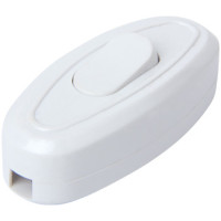Перемикач світла e.switch wires.6A.white, 6А, білий