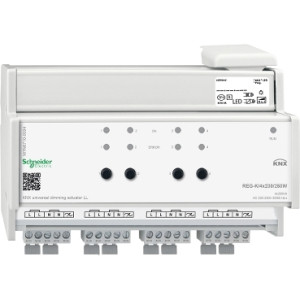 Універсальний виконавчий пристрій LED димеру REG-K/2x230/300 Вт, KNX Merten, Schneider Electric MTN6710-0004