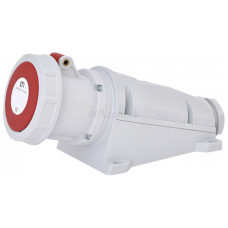 Розетка настінна (силовий роз'єм) EZH-6343 IP67 (63A, 400V, 3P+PE)