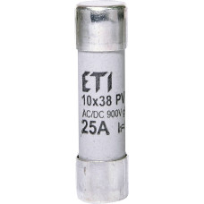 Запобіжник CH 10x38 gR 25A 900V (50kA AC)