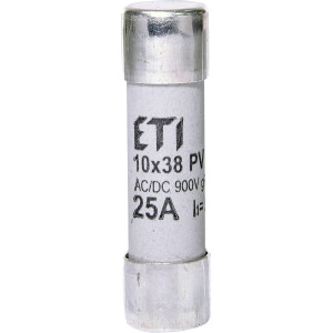 Запобіжник CH 10x38 gR 25A 900V (50kA AC)