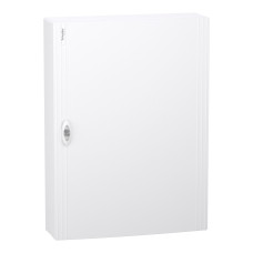 Розподільчий щит навісний, 4 ряди, 24 модулі, білі двері, PrismaSeT XS,,Schneider Electric LVSXQ424