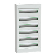 Розподільчий щит навісний,  6 рядів, 24 модулі, PrismaSeT S, Schneider Electric LVSST624