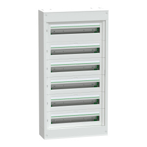 Розподільчий щит навісний,  6 рядів, 24 модулі, PrismaSeT S, Schneider Electric LVSST624
