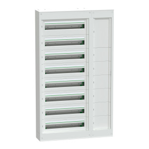 Щит навісний з розподільчим каналом, 8 рядів, 24 модулі, PrismaSeT S,Schneider Electric  LVSSD824