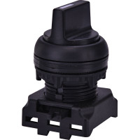 Вимикач поворотн. EGS2-S-C (2-х поз., без фікс. 0-1, 45°, чорний)