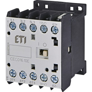 Контактор мініатюрний CEC 16.10-230V-50/60Hz (16A; 7,5kW; AC3)