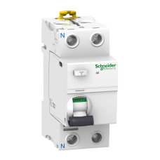 Вимикач диференційного струму Acti 9 iID 2P 63 A 100 мА Тип АС Schneider Electric A9R12263