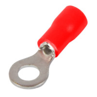 Ізольований наконечник e.terminal.stand.rv1.1,25.4.red 0.5-1.5 кв.мм, червоний, 100шт
