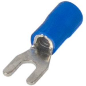 Ізольований наконечник вилковий e.terminal.stand.sv.5.4.blue 4-6 кв.мм, синій, 100шт