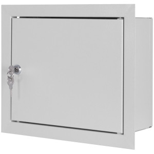 Корпус металевий e.mbox.pro.w.12 IP31 вбудований на 12 модулів