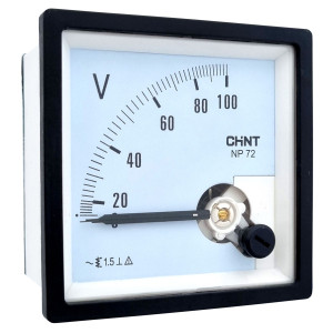 Вольтметр NP72-V 100V (72х72мм)