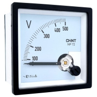 Вольтметр NP72-V 500V (72х72мм)