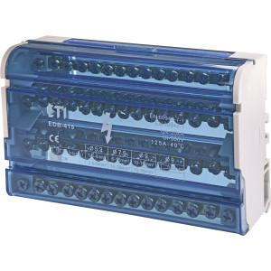 Блок розподільчий EDB-415 4p, 3L+PE/N, 125A (15 виходів)