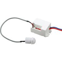 Датчик руху інфрачервоний e.sensor.pir.24.white, 360°, білий
