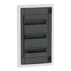 Розподільчий щит врізний, 3 ряди, 13 модулів, димчасті двері, PrismaSeT XS,Schneider Electric  LVSXP313