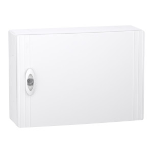 Розподільчий щит навісний, 1 ряд, 18 модулів, білі двері, PrismaSeT XS, Schneider Electric LVSXQ118