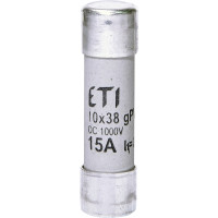 Запобіжник CH 10x38 gPV 15A 1000V (30kA)