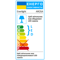 Cвітильник стельовий ENERLIGHT AROSA 36Вт 6500К
