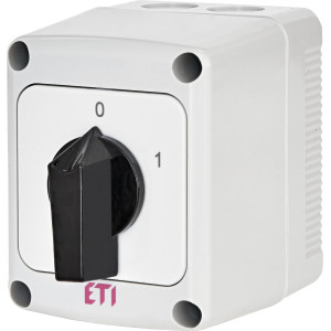 Перемикач CS 25 10 PN (3p_"0-1"корп./IP65"_с/ч_25A)