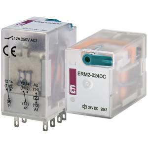 Реле електромеханічне ERM2-024DC 2p