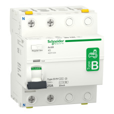 Вимикач диференційного струму Acti9 iID 2P 25 А 30 мА Тип B-EV (Електромобіль) Schneider Electric A9Z51225