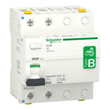 Вимикач диференційного струму Acti9 iID 2P 40 А 30 мА Тип B-EV (Електромобіль) Schneider Electric A9Z51240