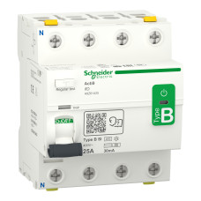 Вимикач диференційного струму Acti9 iID 4P 63 A 30 мА Type B-SI (Перешкодостійкий) Schneider Electric A9Z61463