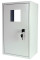 Корпус e.mbox.stand.n.f1.0.z металевий, під 1-ф. лічильник, порожня, навісний, з замком