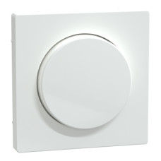 Центральна плата з поворотною ручкою, білий  лотос, Merten D-Life Schneider Electric MTN5250-6035