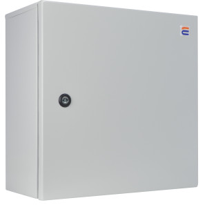Корпус з монтажною панеллю металевий 40*40*20, IP31, серії UBox