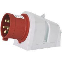 Вилка настінна (силовий роз'єм) EP-3253 IP44 (32A, 400V, 3P+N+PE)