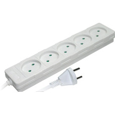 Подовжувач e.es.5.3.b 5 гнізд, 3м, без з/к, baby protect