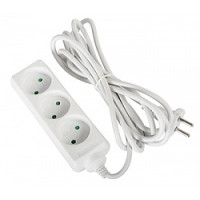 Подовжувач e.es.3.1.5.b 3 гнізда, 1.5м, без з/к, baby protect