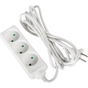 Подовжувач e.es.3.7.b 3 гнізда, 7м, без з/к, baby protect
