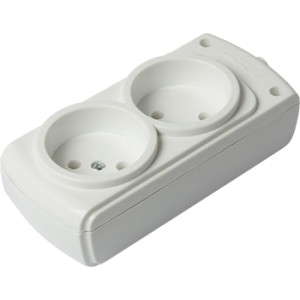 Колодка e.t.es.2 2 гнізда, без з/к