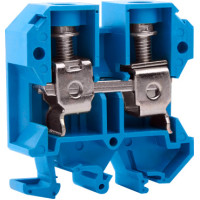 Клемна колодка набірна на DIN-рейку e.tc.din.pro.35.blue, синя, без кришки