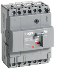 Автоматичний вимикач x160, In=32А, 4п, 18kA, Тфікс./Мфікс.