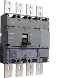 Автоматичний вимикач h1000, In=1000А, 4п, 70kA, LSI