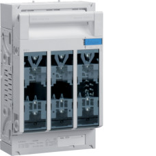 Роз'єднувач запобіжників NH1, 3x250А, на шину з шагом 60мм